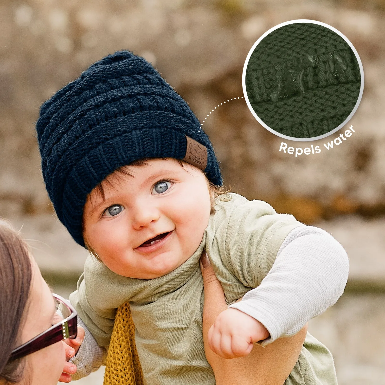 3-Pack Warmzy Baby Beanies