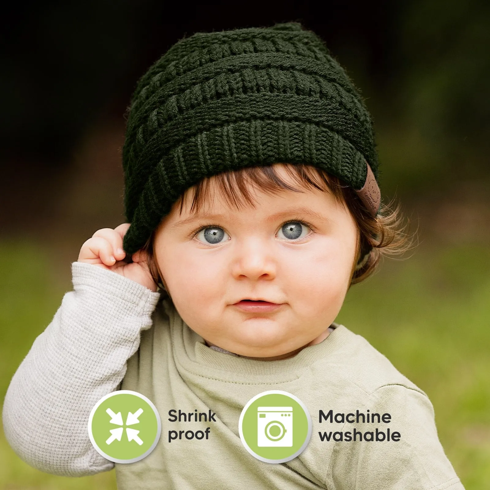 3-Pack Warmzy Baby Beanies