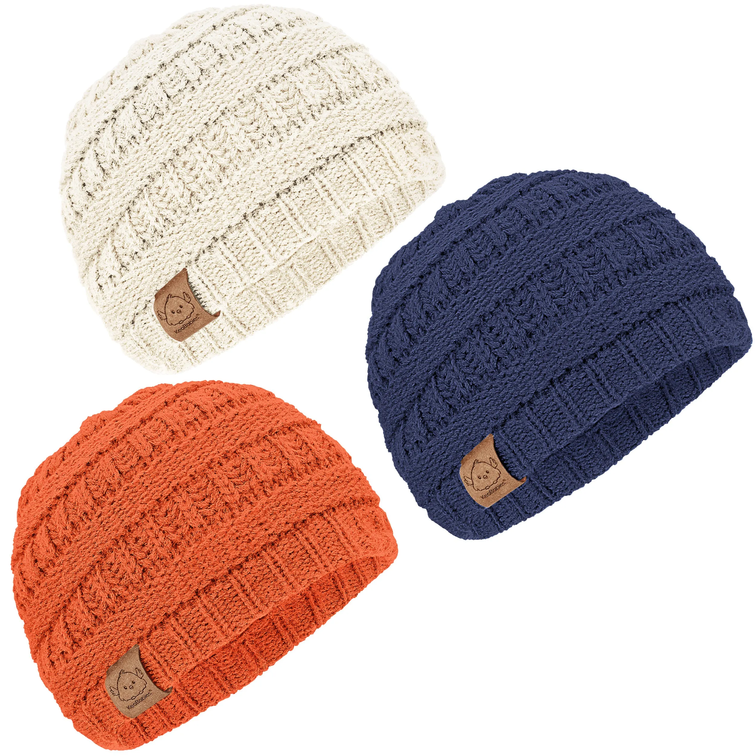 3-Pack Warmzy Baby Beanies