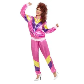 80s Height Of Fashion Shell Suit Costume, Ladies