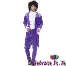 80s Purple Musician Costume