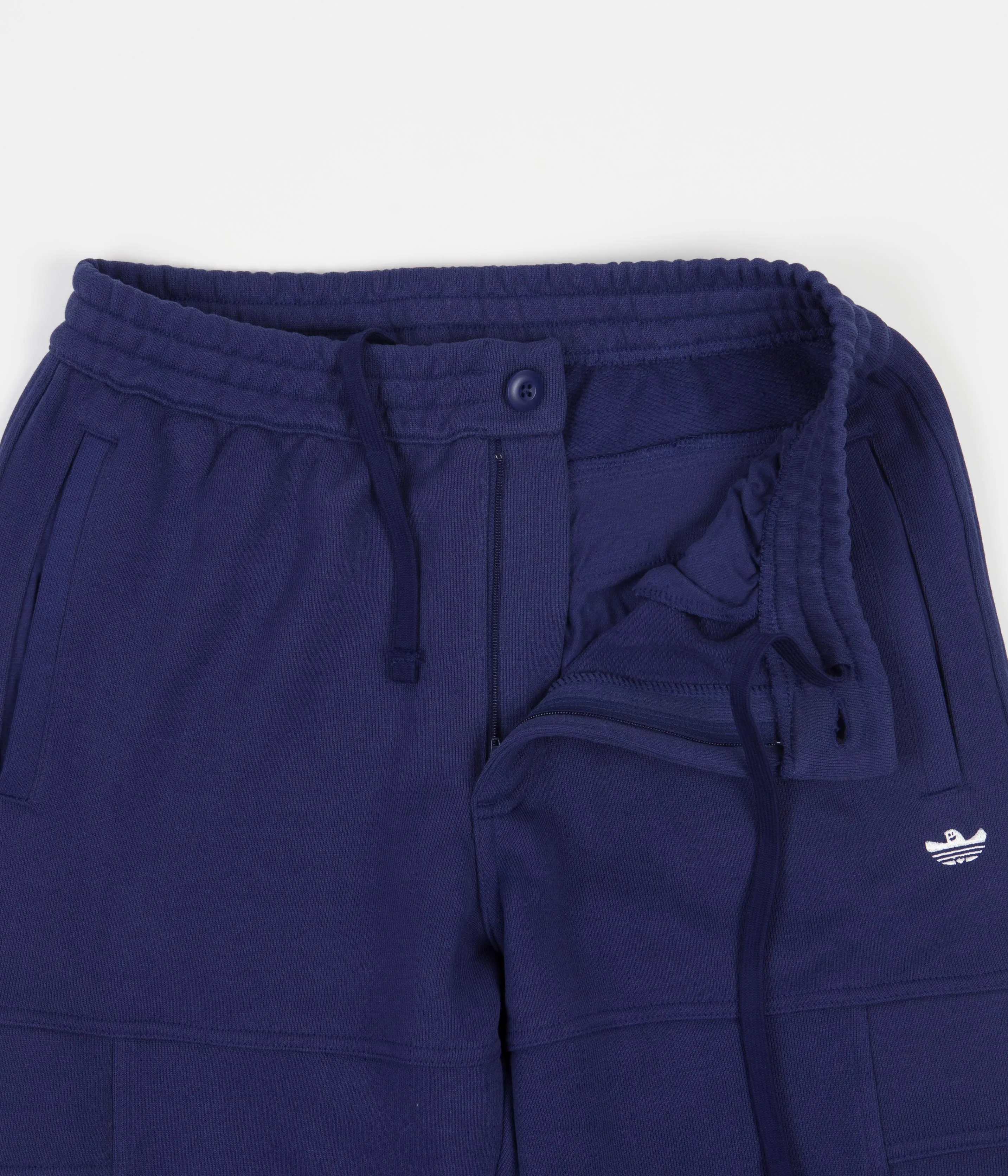 Adidas Heavyweight Shmoofoil Sweatpants - Victory Blue / White