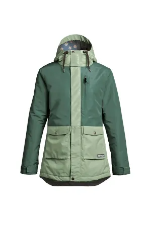 Airblaster Women's Stay Wild Parka Mallard/Lichen