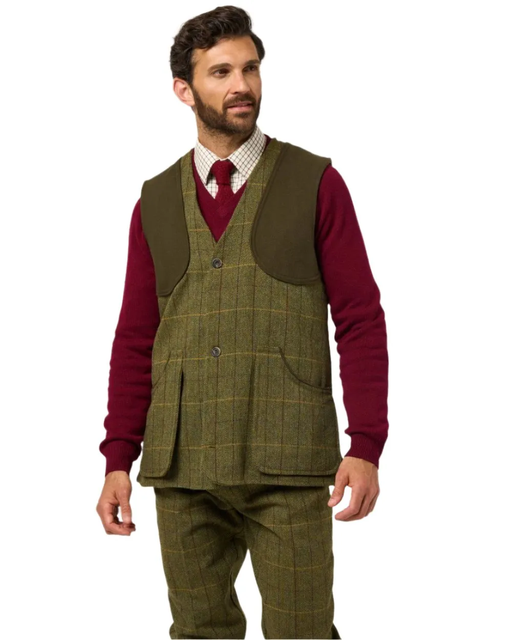 Alan Paine Rutland Tweed Shooting Waistcoat