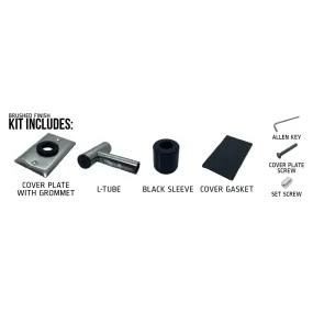 Amba AJ-WRK-B Jeeves Wet-Rated Upgrade Kit in Brushed