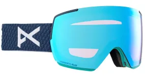 Anon M5 Goggles & MFI Face Mask & Spare Lens 2024 Nightfall / Perceive Variable Blue Lens