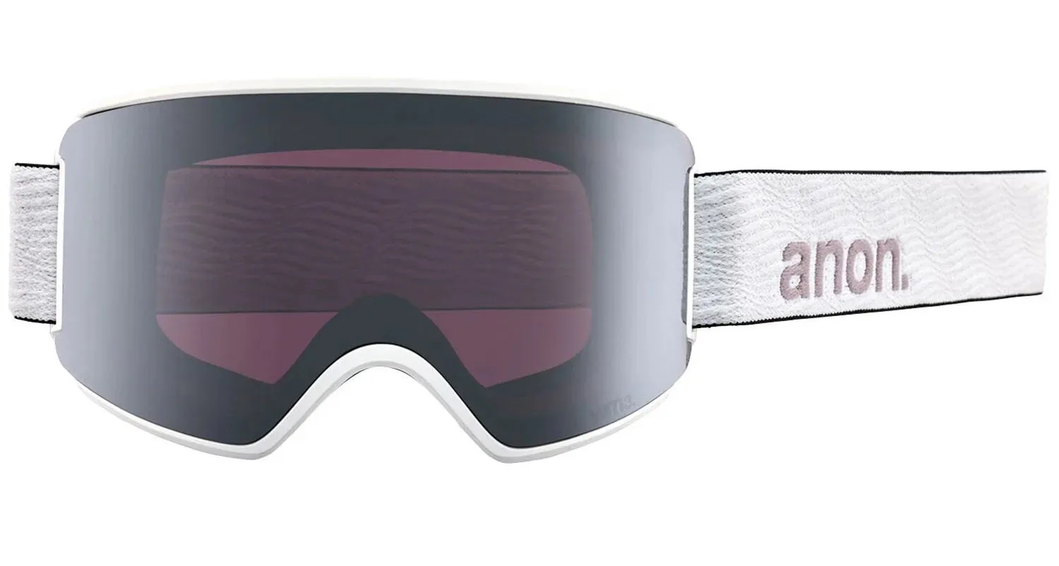 Anon WM3 Goggles & MFI Face Mask & Spare Lens 2024 White / Perceive Variable Violet Lens