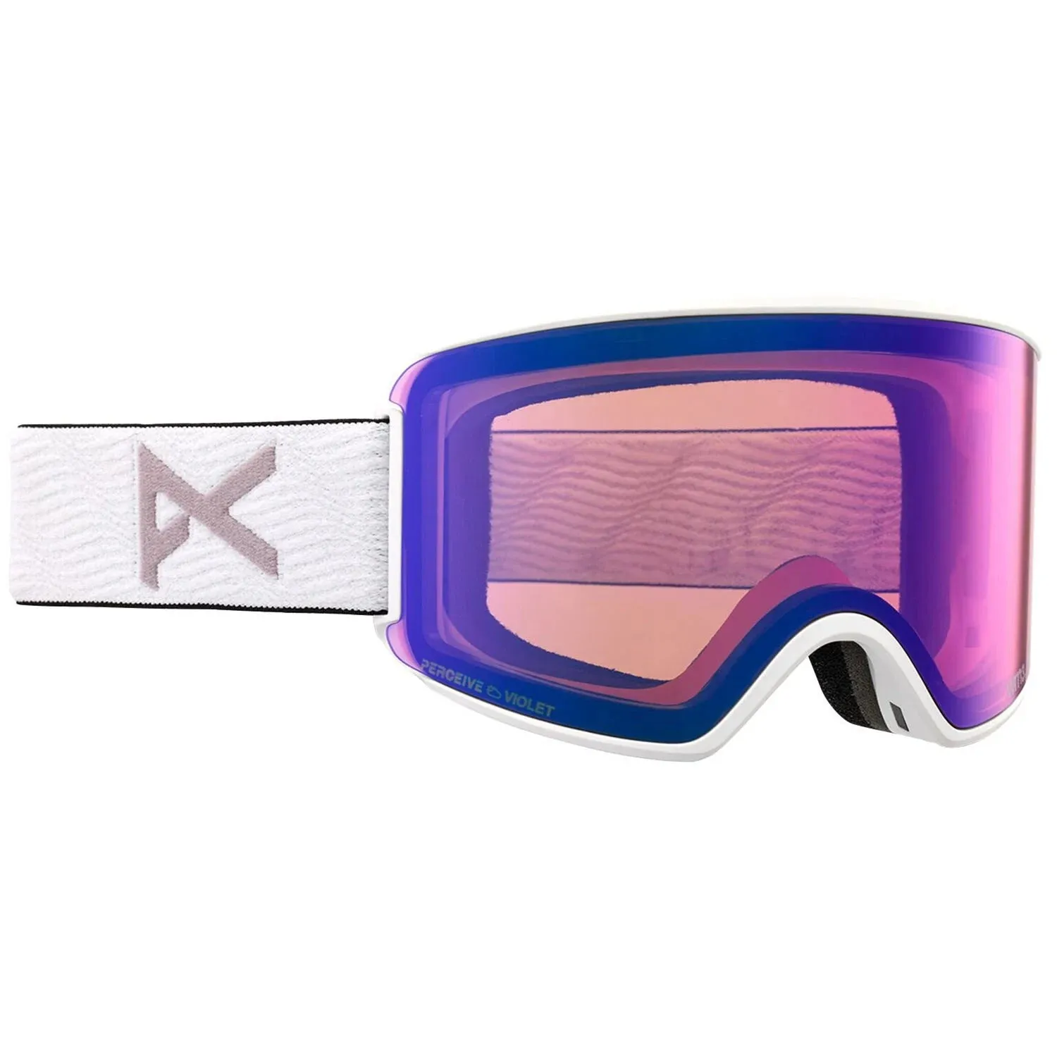 Anon WM3 Goggles & MFI Face Mask & Spare Lens 2024 White / Perceive Variable Violet Lens