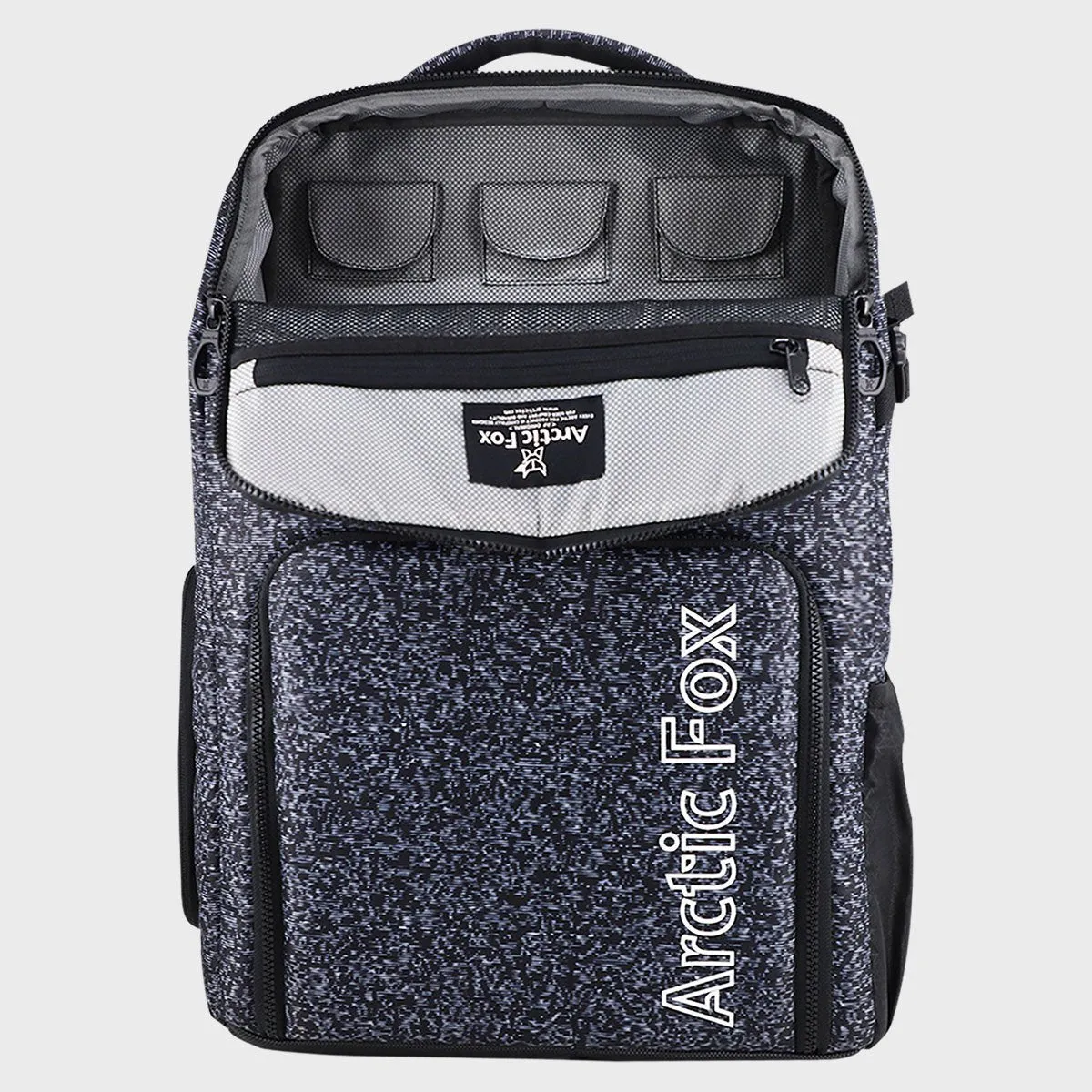 Arctic Fox Polaroid Jet Black Professional Dslr Camera Bag and Camera Backpack With Laptop Compartment