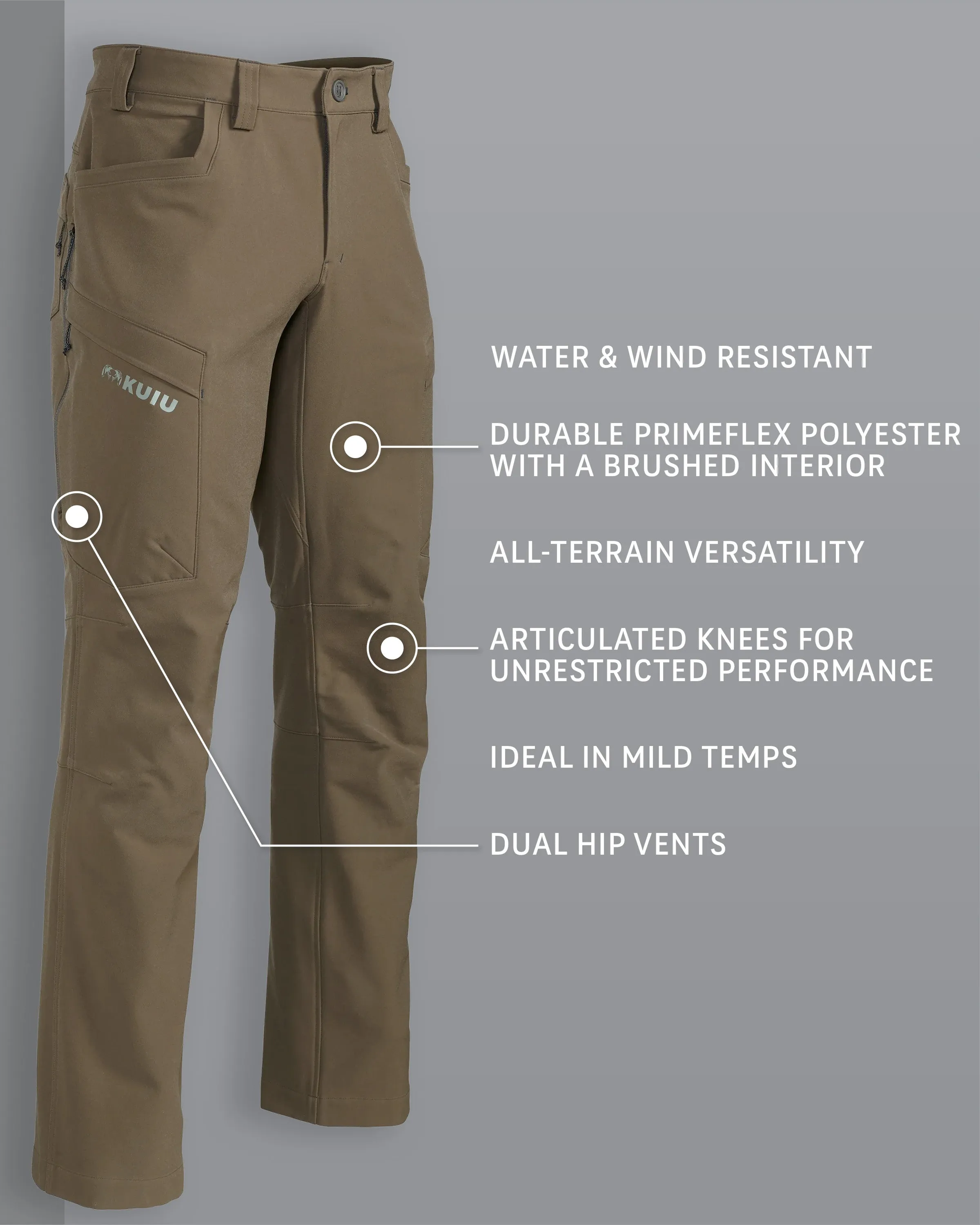 Attack Pant | Major Brown