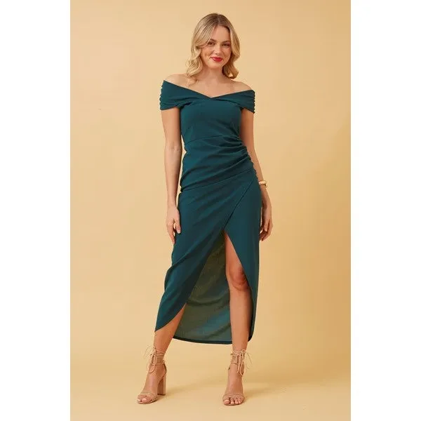 AURELIA OFF SHOULDER BODYCON DRESS