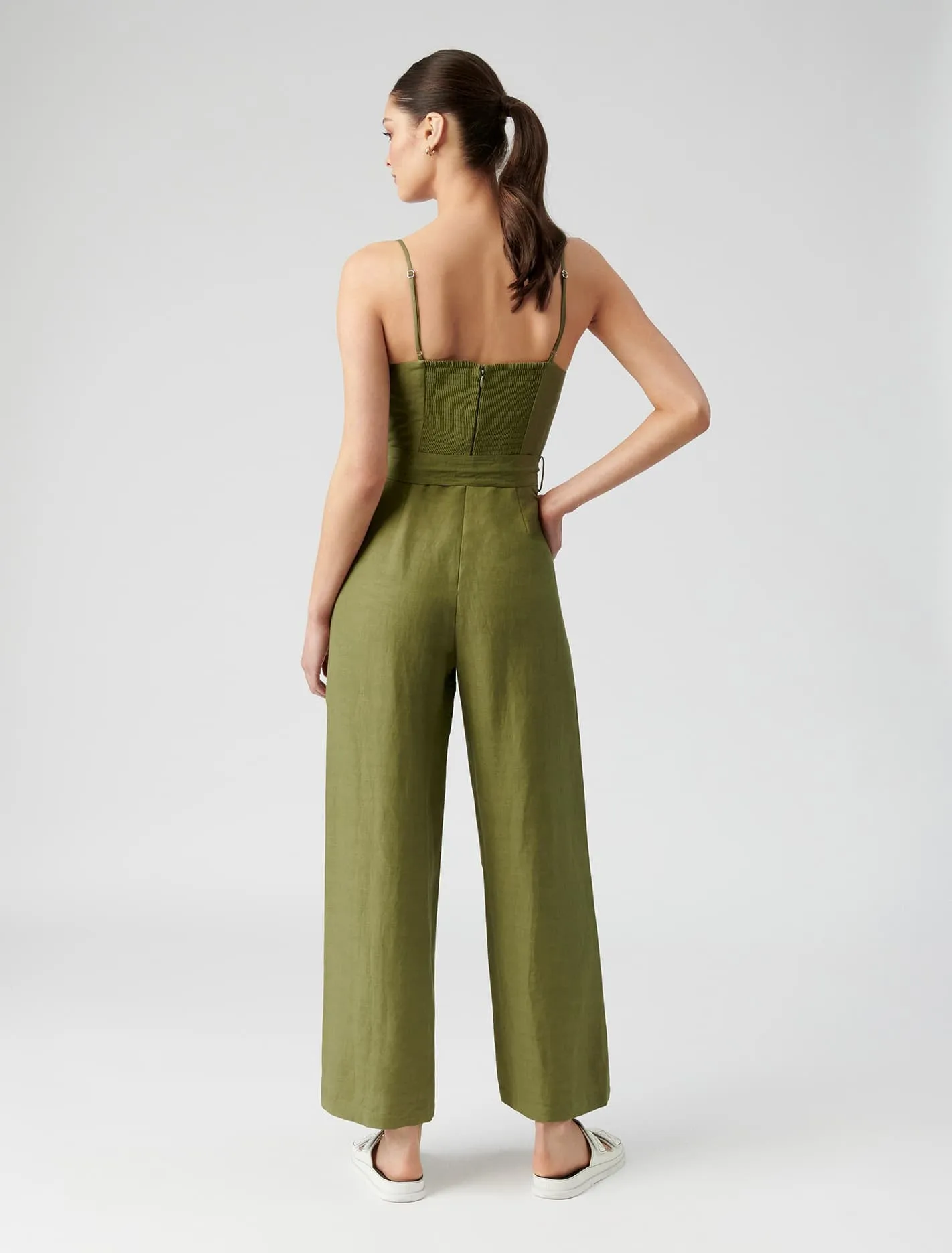 Avery Tie Waist Jumpsuit