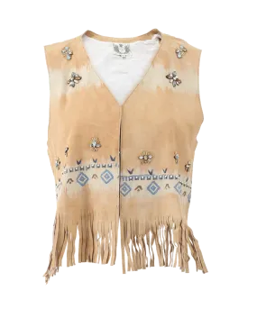 Beaded Fringe Gilet