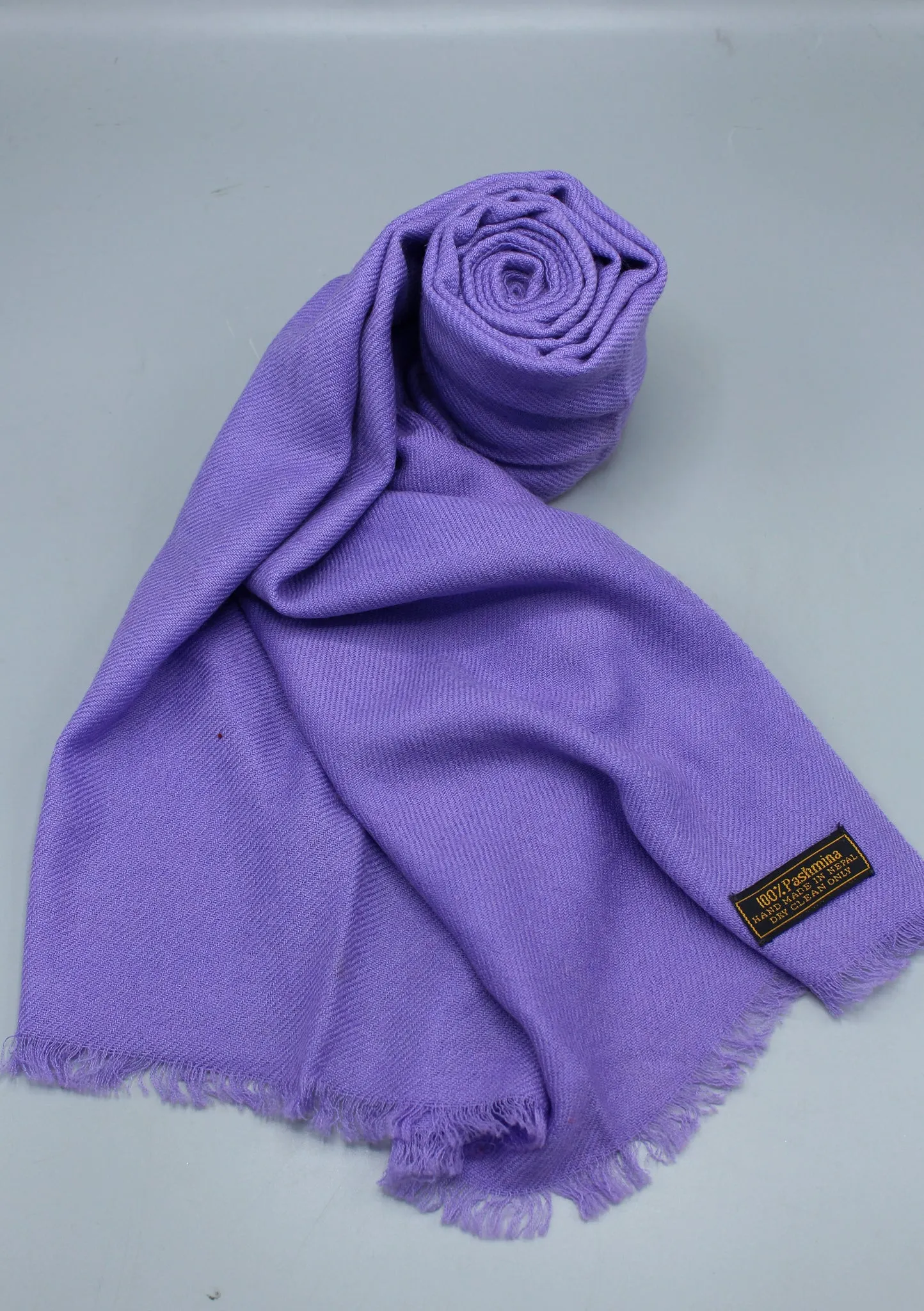 Beautiful Lavender Pure Pashmina Shawl