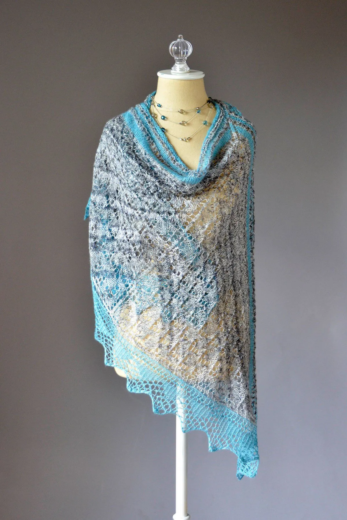 Bisected Shawl