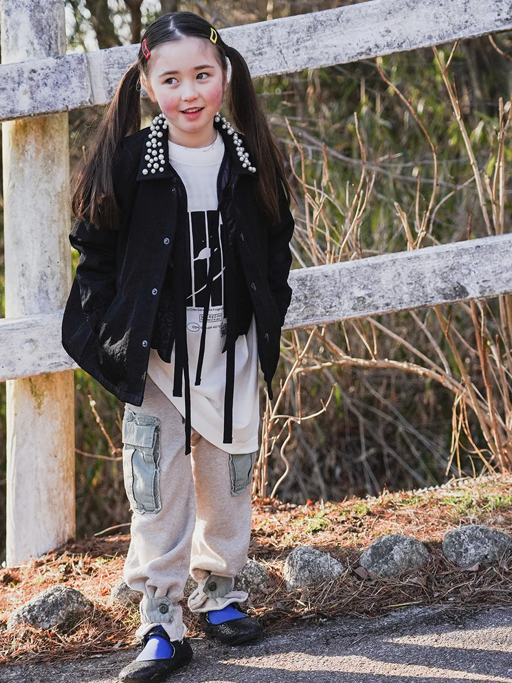 Black Scalloped Jacket