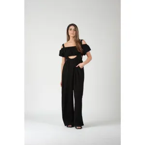 Black Two Piece Jumpsuit