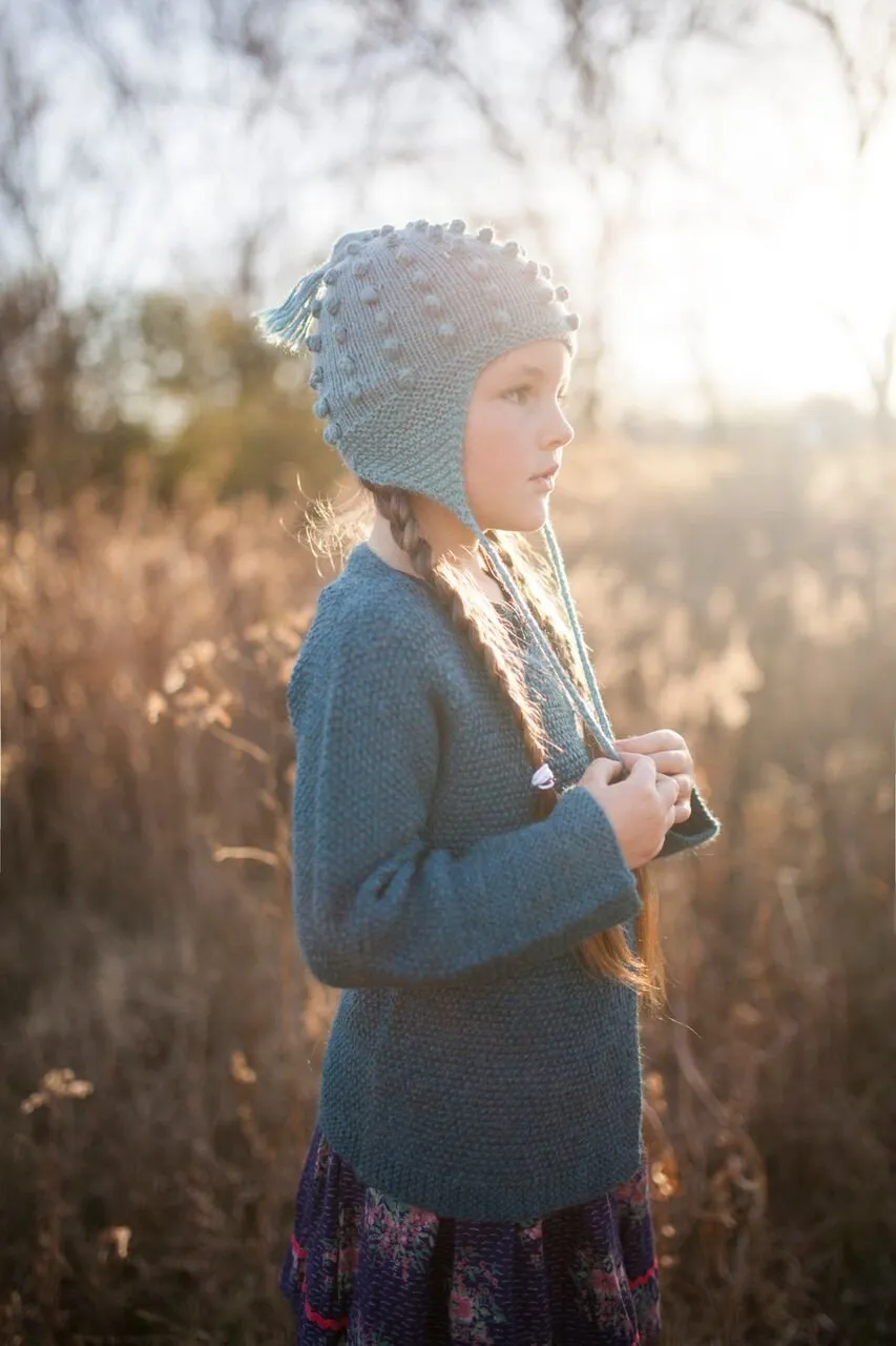 Bobble Hat - Plant Dyed