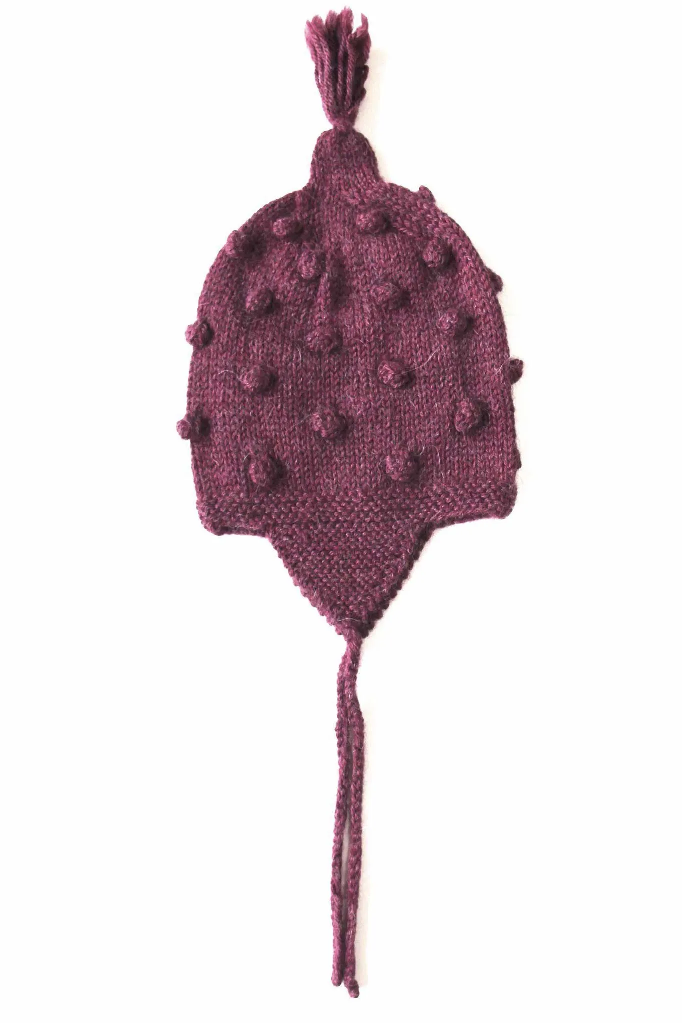 Bobble Hat - Plant Dyed