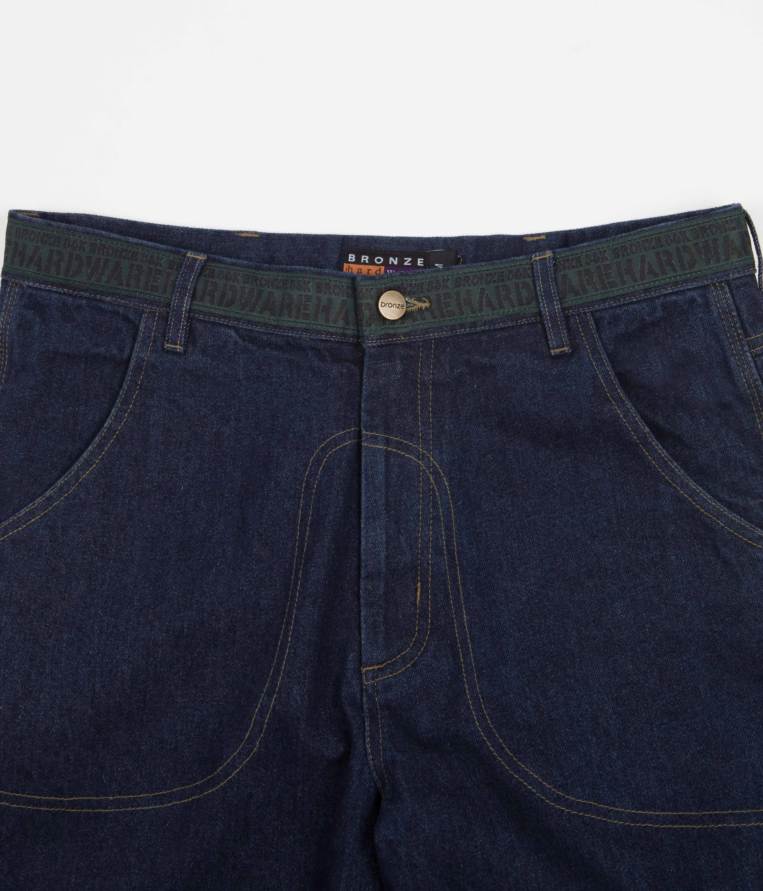 Bronze 56K Model No.56 Denim Pants - Indigo