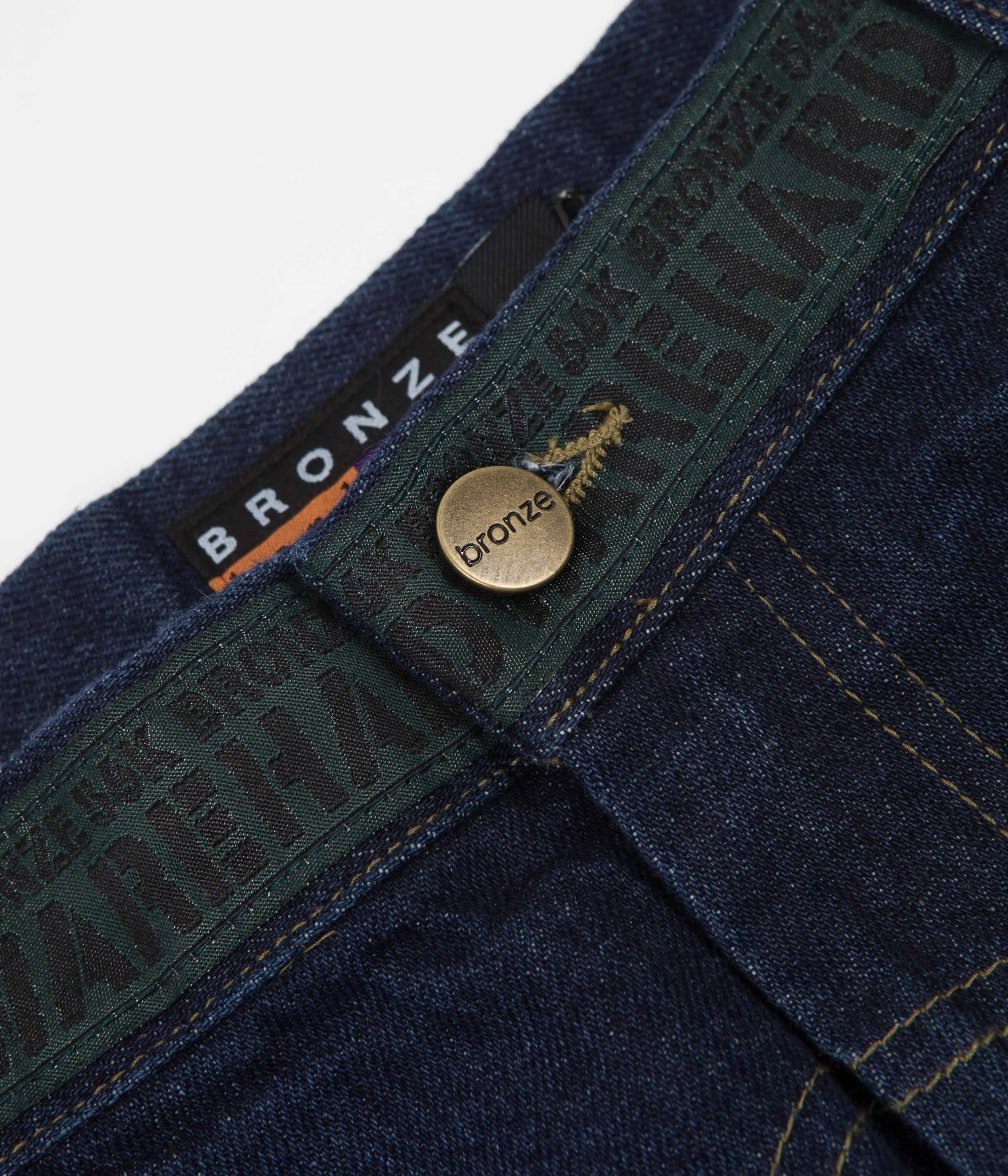 Bronze 56K Model No.56 Denim Pants - Indigo