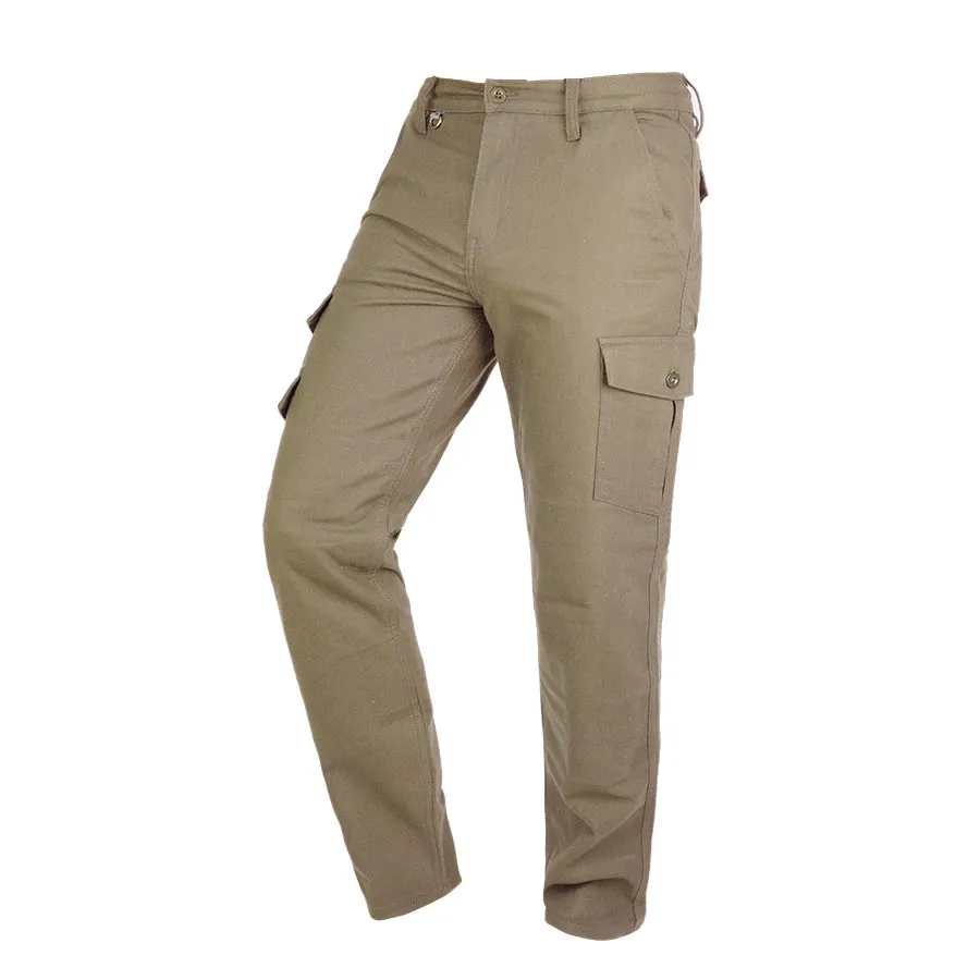 ByCity Mixed  III Men's Motorcycle Cargo Pants  - Brown