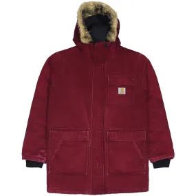 Carhartt Maroon Parka Jacket