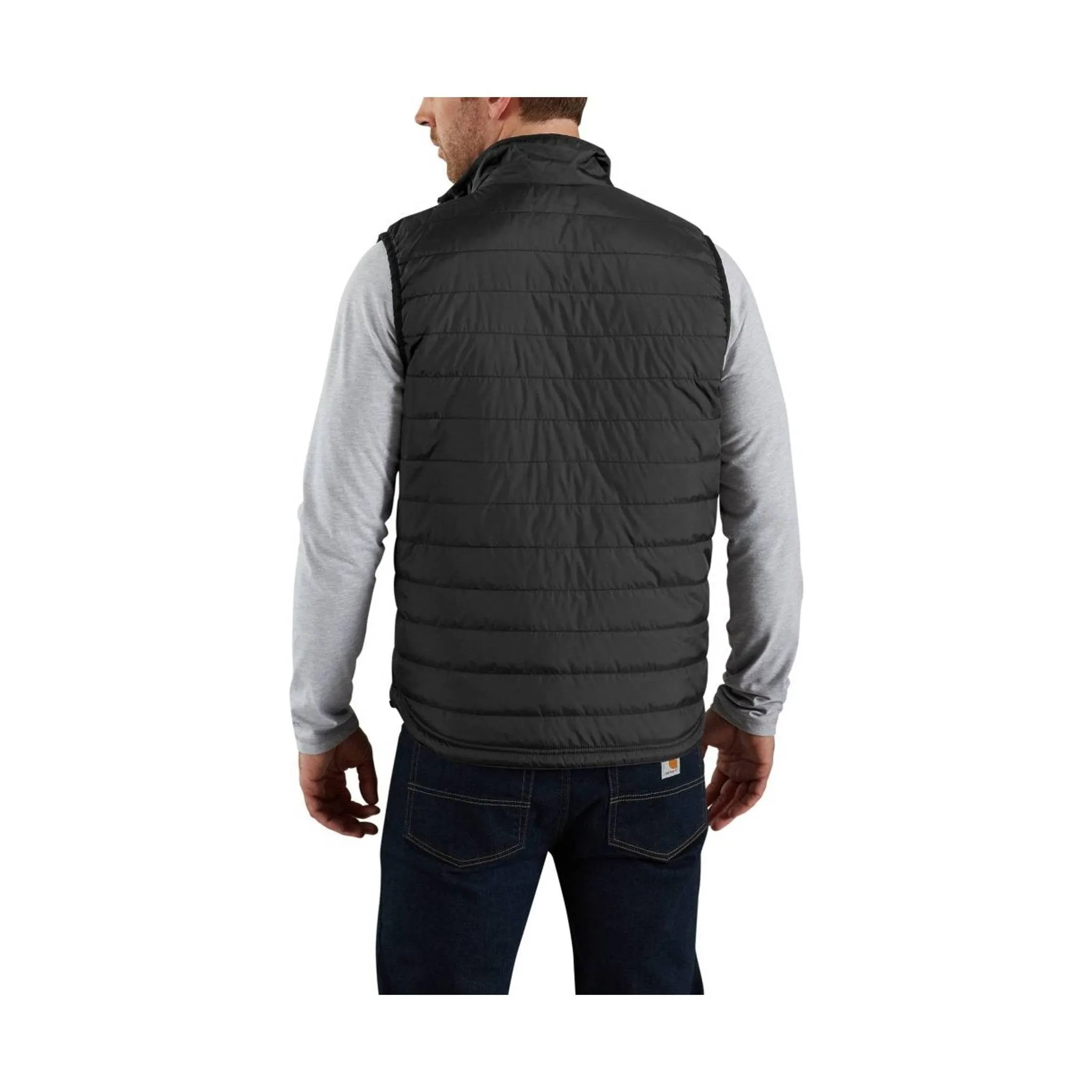 Carhartt Men's Rain Defender Relaxed Fit Lightweight Insulated Vest - Black