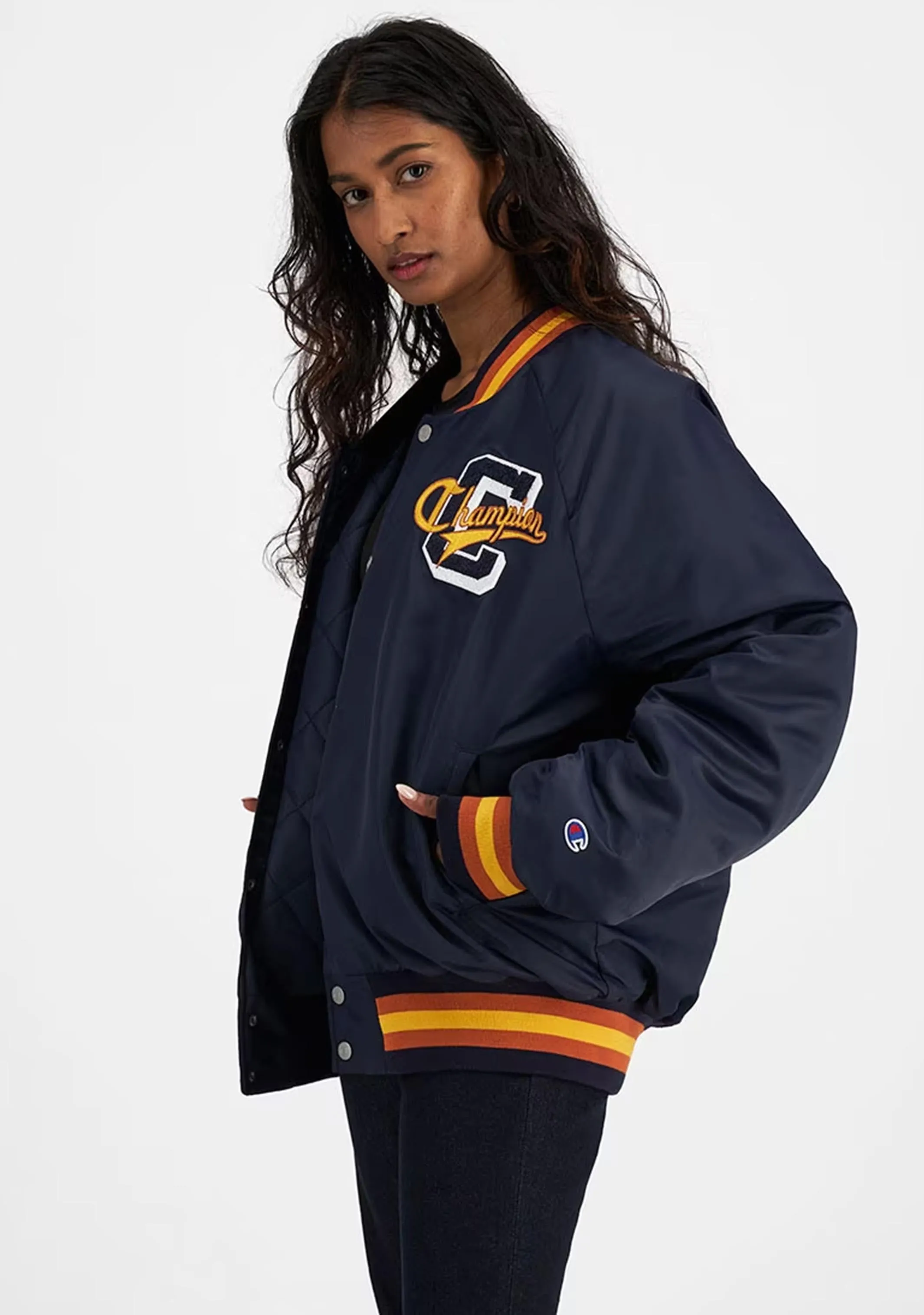 Champion Womens ReBound Letterman Jacket