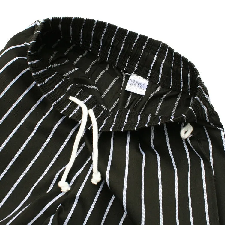 Cookman Chef Pants - Stripe : BLACK