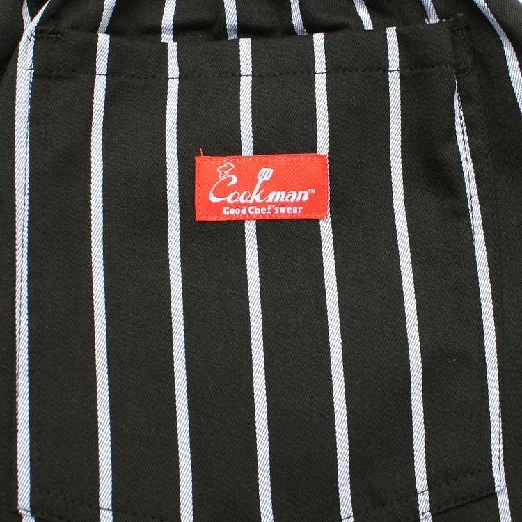 Cookman Chef Pants - Stripe : BLACK