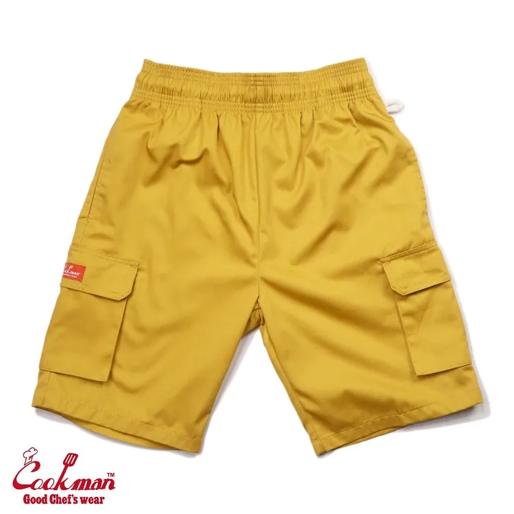 Cookman Chef Short Pants Cargo - Mustard