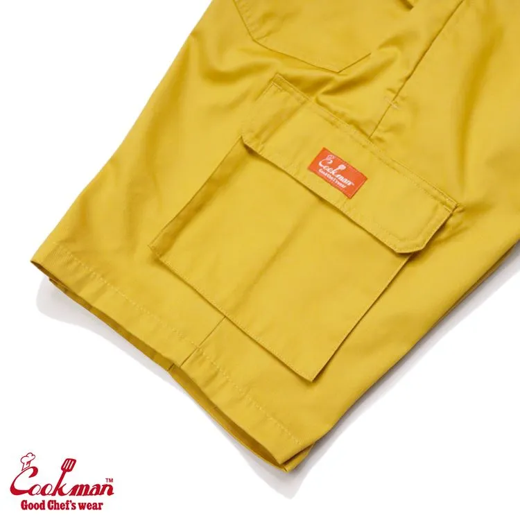 Cookman Chef Short Pants Cargo - Mustard