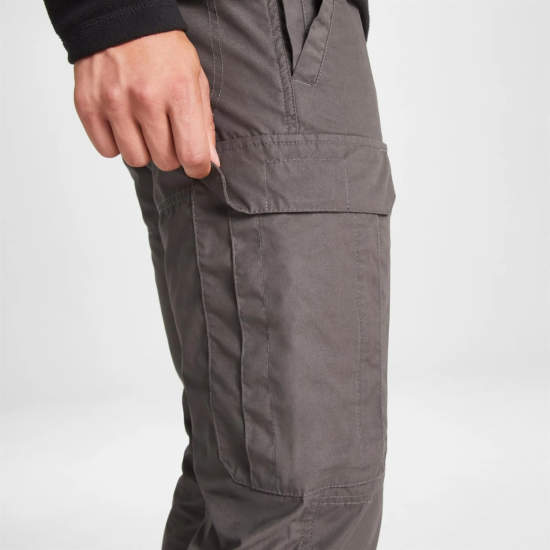 Craghoppers Mens Kiwi Slim Nosi Defence Walking Trousers with Belt