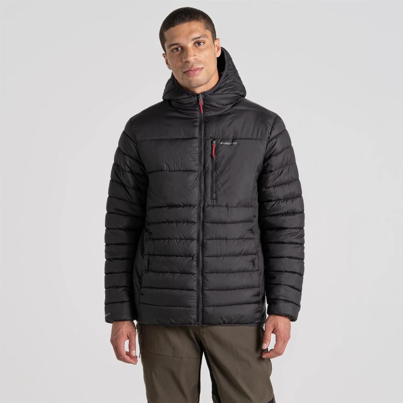 Craghoppers Mens ThermoPro Compresslite VIII Light Weight Hooded Jacket