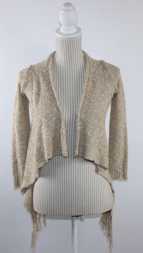 DEX BEIGE CARDIGAN LADIES SIZE SMALL PRE-LOVED