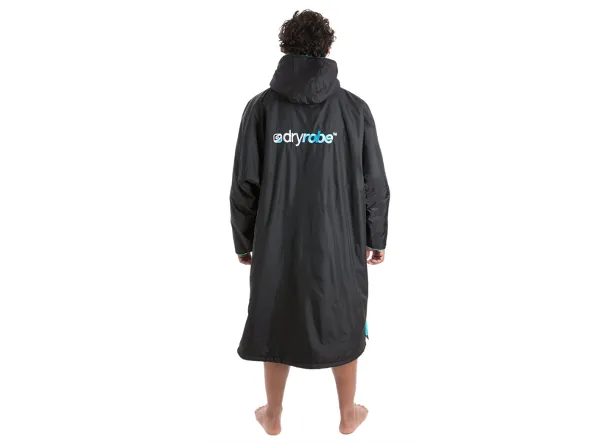 Dryrobe Advance Long Sleeve -Medium - 4 Colouways - Black/Blue, Black Red, Black/Grey & Black/Pink