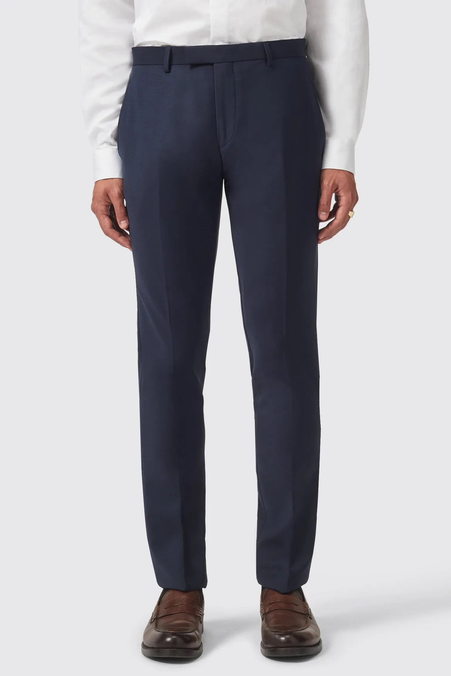 Ellroy Skinny Fit New Navy Trousers