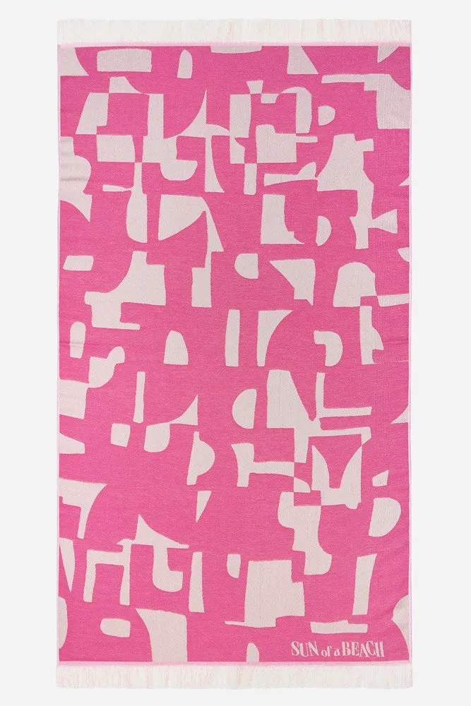 Eroticon Bubblegum | Feather Beach Towel