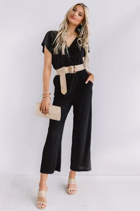 Flirting In Fiji Ribbed Jumpsuit