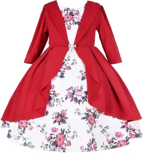 Floral Dresses For Girls - A2