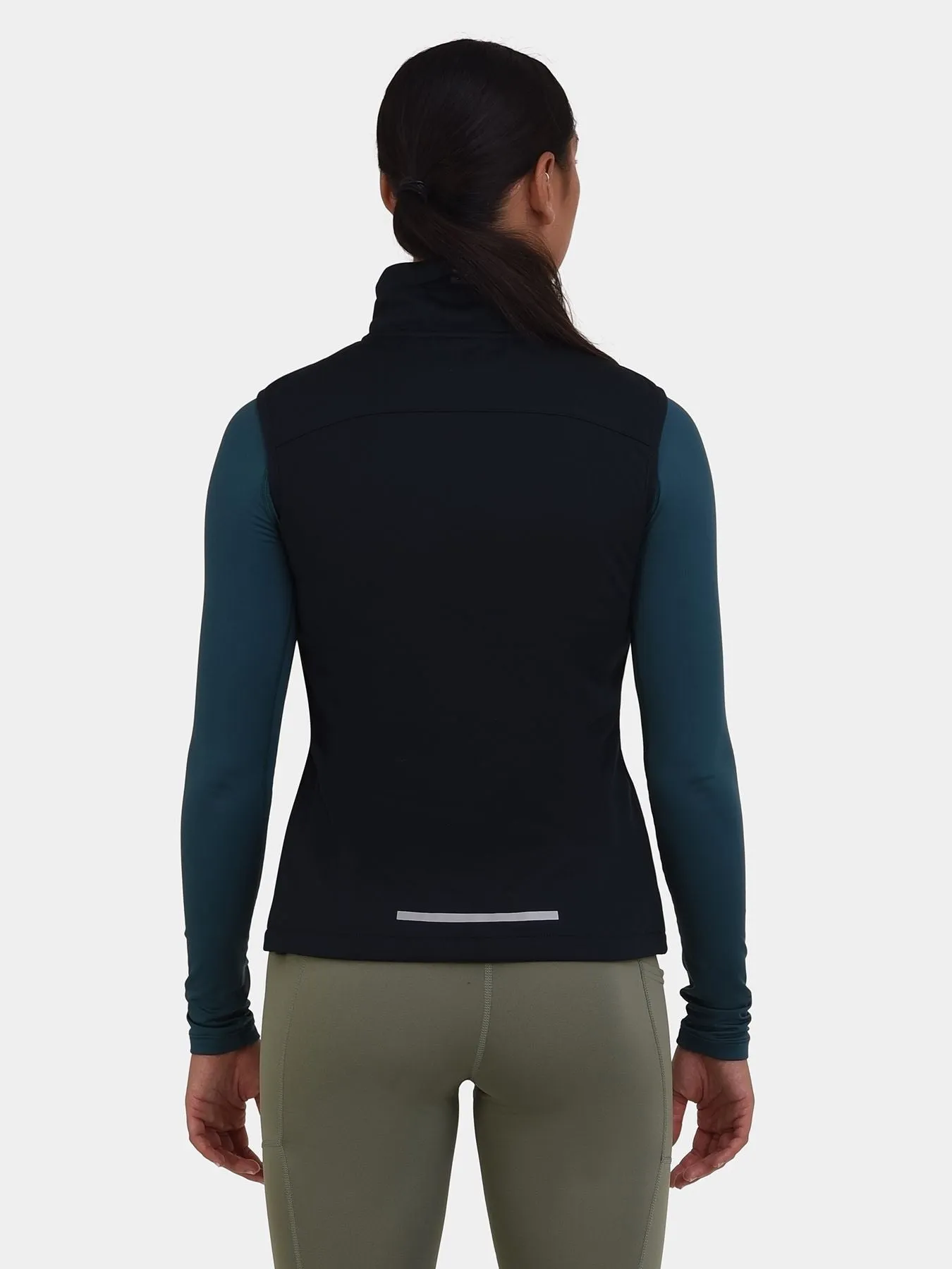 Flyweight Thermal Gilet For Women With Brushed Inner Fabric, Side & Internal Zip Pockets & Adjustable Toggles