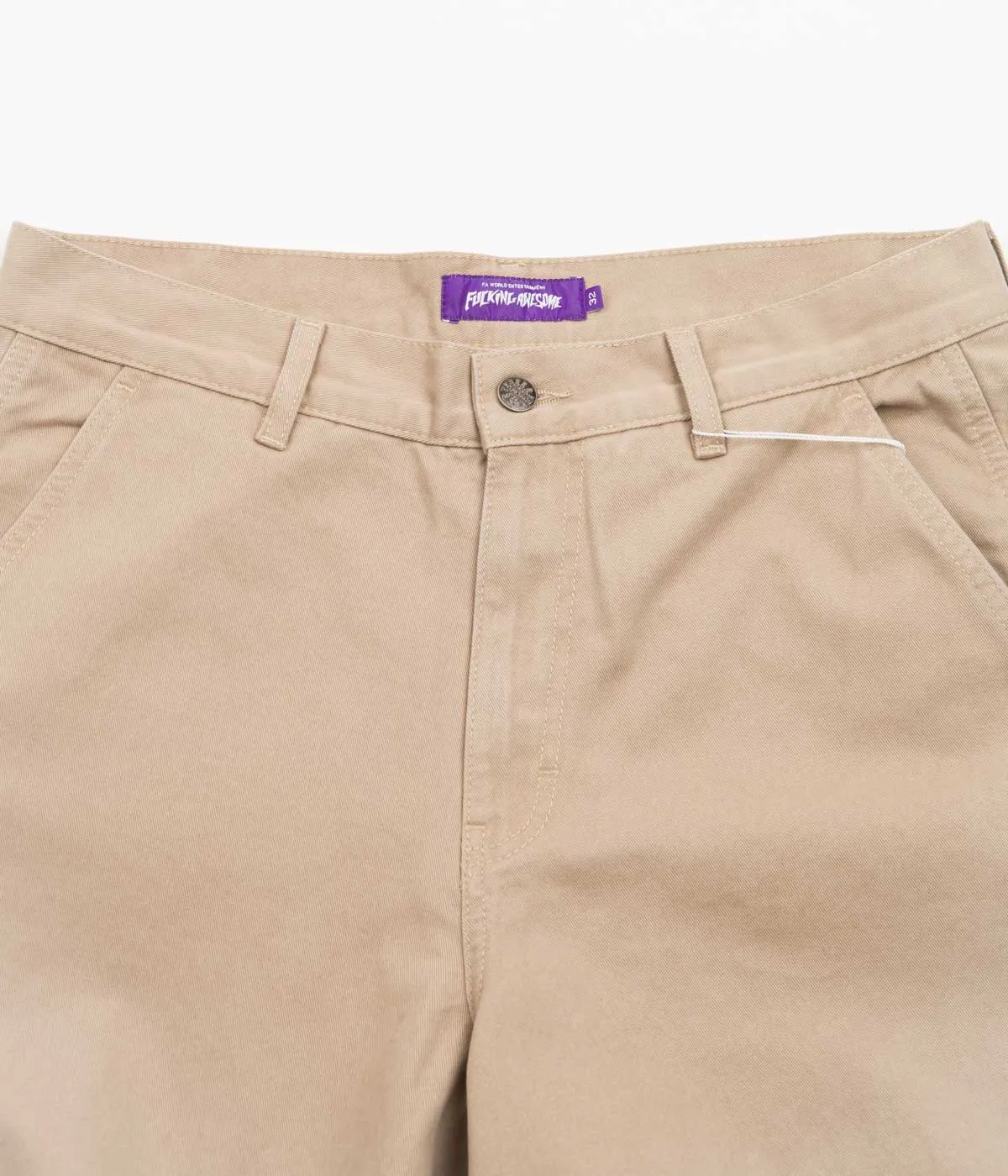 Fucking Awesome Contacts Baggy Cargo Pants - Khaki