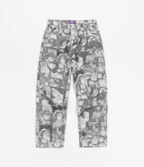 Fucking Awesome Praying Kids Double Knee Pants - AOP