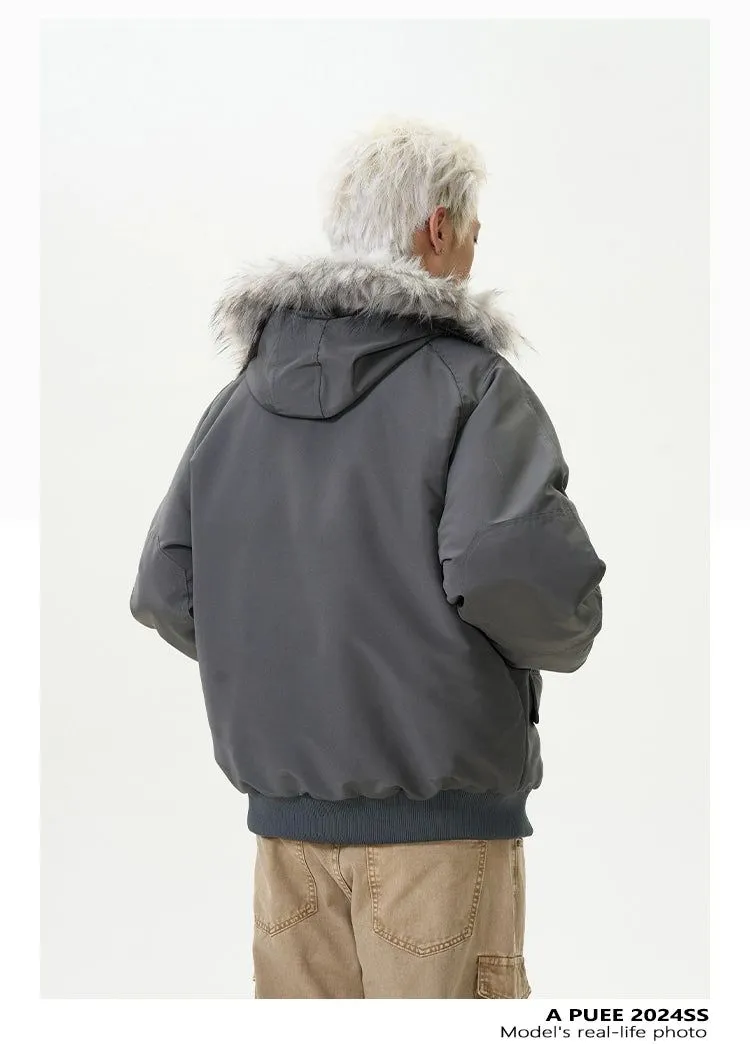 Fur Trimmed Parka Jacket