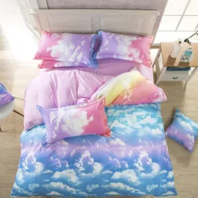 Galaxy Bed Sheet 4 Pieces  AD0149