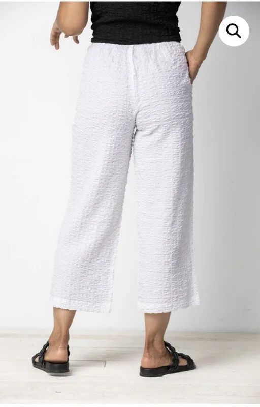 Habitat Sale, 23768 Flat Front Flood Pant, White 50% Off Regular Price