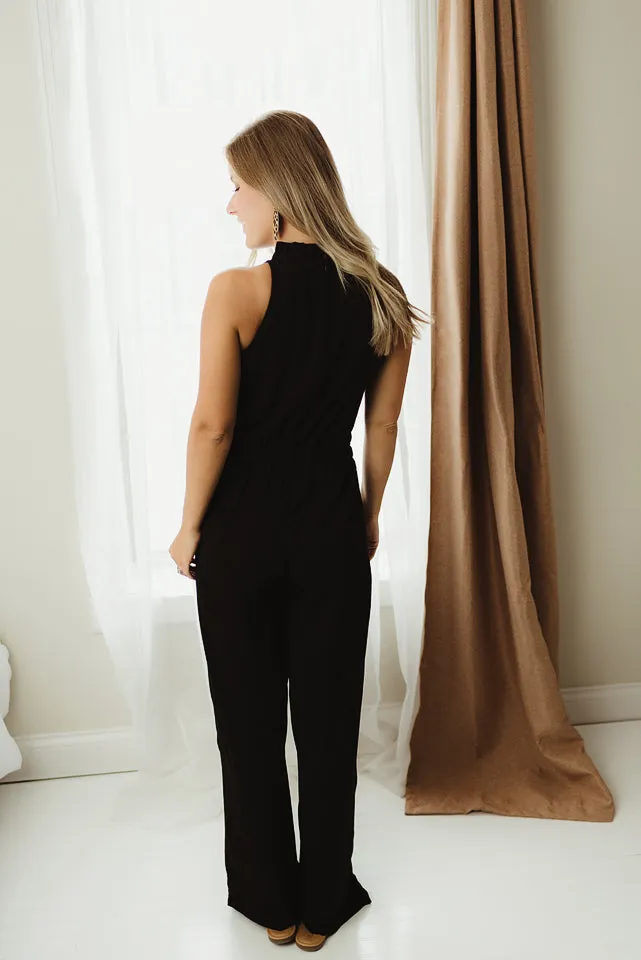 Halter Mock Jumpsuit