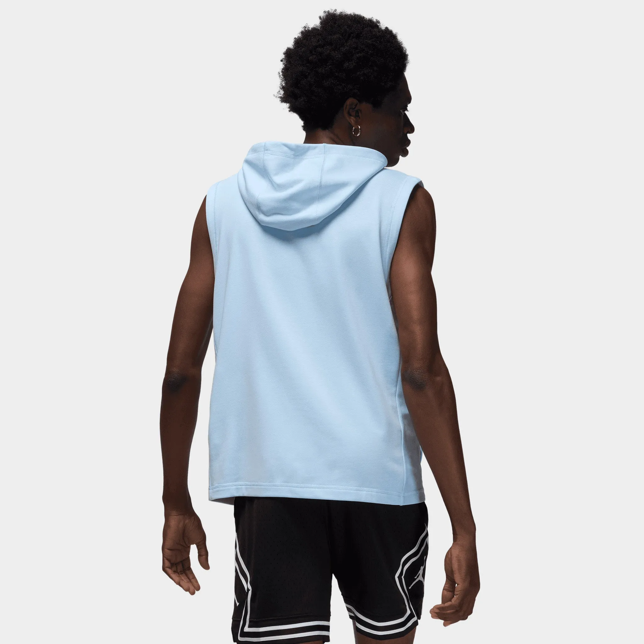 Jordan Dri-FIT Crossover Pullover Sleeveless Hoodie Celestine Blue / Black