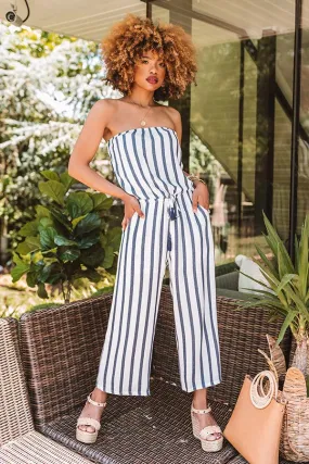 Just My Stripe Jumpsuit